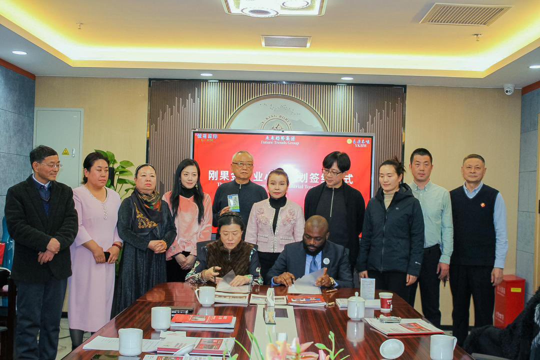 RDC : Le PDG Curtis Haggai Lubaba signe une série d’accords ambitieux avec des partenaires chinois